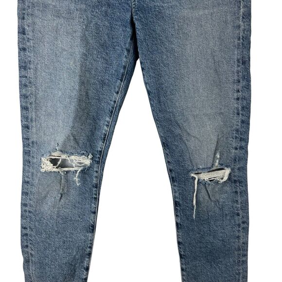 Agolde Jeans Women 26 Sophie Skinny Mid Rise Ankle Medium Denim Pants Stretch - Picture 8 of 8